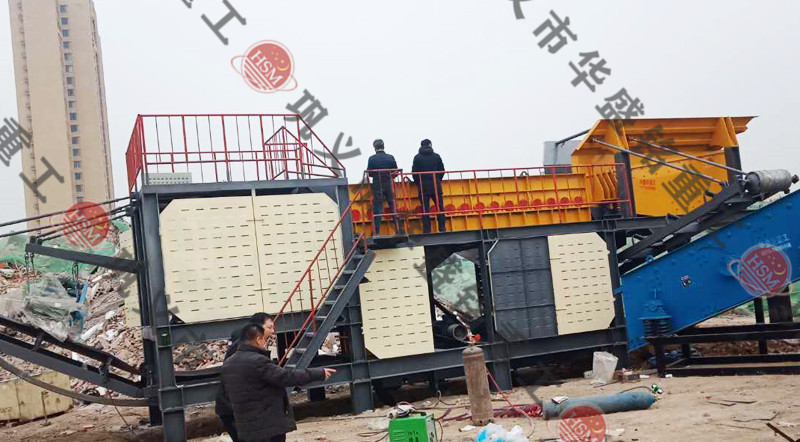 為什么處理建筑拆遷廢料要選擇移動制砂機？相比固定設備有什么優勢？