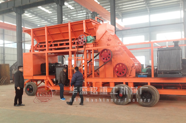 移動雙級制砂機