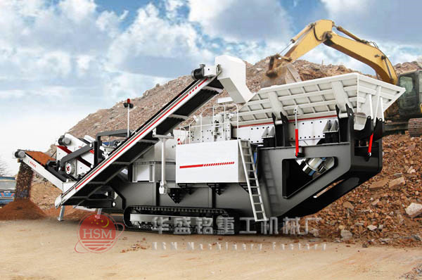 履帶式移動制砂機